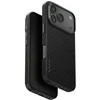 Dėklas UNIQ Keva EDGE skirtas Apple iPhone 17 Pro Magclick Charging juodos spalvos