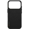 Dėklas UNIQ Keva EDGE skirtas Apple iPhone 17 Pro Magclick Charging juodos spalvos