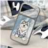 „Nimmy Gentle Pets“ serijos šunims skirtas „MagSafe“ dėklas, skirtas „iPhone 17 Pro Max“ – pilka