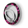 MagSafe magnetinis telefono laikiklis Crong Deluxe RING, rožinis „Rožinė Tortoise“