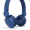 Dėklas Mėlynos belaidės Bluetooth stereo ausinės Hama Freedom Lit II