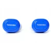 Dėklas Mėlynos Bluetooth ausinės su įkrovimo stotele Toshiba RZE-BT900E