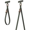 Dėklas Moshi 2-in-1 Wrist & Body Strap su adapteriu - Eco Leather Phone Lanyard Moss Žalias
