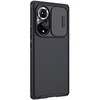 Dėklas Nillkin CamShield Pro korpusas Šarvuotas korpuso dangtelis Fotoaparato apsauga Honor 50 Pro Juodas