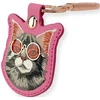 Dėklas locatorr Nimmy Glasses Cool and Cute Cat rožinės spalvos