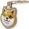 Dėklas locatorr Nimmy Glasses Cool Dog rudos spalvos