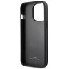 Dėklas BMW Leather Stamp Case for iPhone 14 Pro - Juodas