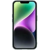 Dėklas [PO grąžinimo] Nillkin Textured S Case iPhone 14 šarvuotas dangtelis su kameros dangteliu žalias