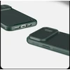 Dėklas [PO grąžinimo] Nillkin Textured S Case iPhone 14 šarvuotas dangtelis su kameros dangteliu žalias