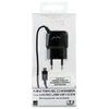 PURO Mini kelioninis įkroviklis - Portable laidinis įkroviklis su Micro USB Cable juodos spalvos