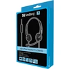 Office „Sandberg“ USB biuro ausinės „Pro Stereo“.