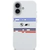 BMW M Silicon Horizontal Line MagSafe dėklas Apple iPhone 17 baltos spalvos
