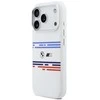 BMW M Silicon Horizontal Line MagSafe dėklas Apple iPhone 17 Pro baltos spalvos