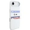 BMW M Silicon Horizontal Line MagSafe dėklas Apple iPhone Air baltos spalvos