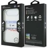 BMW M Silicon Horizontal Line MagSafe dėklas Apple iPhone Air baltos spalvos