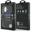 BMW M Silicon Horizontal Line MagSafe dėklas Apple iPhone 17 juodos spalvos