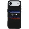 BMW M Silicon Horizontal Line MagSafe dėklas Apple iPhone Air juodos spalvos