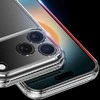 Dėklas skaidrus telefonui iPhone 17 Pro Max su apsauga Clin