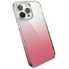 Speck Clear Presidio Perfect-Clear + Ombre - dėklas skirtas Apple iPhone 14 Pro Max su MICROBAN Clear / Vintage Rose Fade