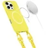 Tech-Protect MagNecklace MagSafe with Lanyard Apple iPhone 16 Pro Max – dėklas telefonui geltonos spalvos