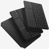 Dėklas su klaviatūra iPad 11 2025 Keylite Combo juodas AmazingThing