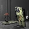 Hurtel Hybrid Armor Trendy MagSafe Apple iPhone 16 Pro – dėklas telefonui žalios spalvos