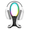 Subsonic Electra 4 in 1 žaidimų ausinių stovas su RGB lempa ir USB šakotuvu