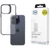 3mk Satin Armor Case+ Violetinė Apple iPhone 15 Pro - dėklas telefonui baltos spalvos
