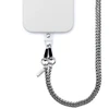 Crong Phone Crossbody - virvelė telefonui Sidabrinis Link