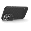 Laut KEV PROTECT Dupont Aramid Fiber dėklas skirtas Apple iPhone 16 Pro Max, Juodas