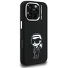 „Karl Lagerfeld“ silikoninis „Karl Sketch MagSafe“ dėklas, skirtas „iPhone 16 Pro Max“ – Juodas
