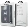 Karl Lagerfeld IML Crossbody K&CH Heads dėklas skirtas Apple iPhone 16 Pro Juodas