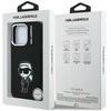 „Karl Lagerfeld“ silikoninis „Karl Sketch MagSafe“ dėklas, skirtas „iPhone 16 Pro“ – Juodas