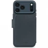 Decoded Odinis nuimamas piniginės dėklas – stiklinis dėklas, skirtas „iPhone 17 Pro Max“, suderinamas su „MagSafe“ (tamsiai mėlynos spalvos)