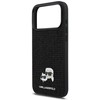 Dėklas Karl Lagerfeld case for IPHONE 17 Pro Max KLHCP17X6PRKCLK (Rhinestone W/ K&C PIN) juodas