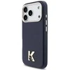 Dėklas Karl Lagerfeld case for IPHONE 17 Pro Max compatible with MagSafe KLHMP17X5PGFKHGB (PU FW W/ KHead Logo) mėlynas