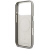 Dėklas Karl Lagerfeld case for IPHONE 17 Pro Max compatible with MagSafe KLHMP17X5PGFKHGG (PU FW W/ KHead Logo) pilka