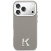 Dėklas Karl Lagerfeld case for IPHONE 17 Pro Max compatible with MagSafe KLHMP17X5PGFKHGG (PU FW W/ KHead Logo) pilka
