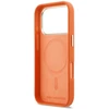 Dėklas Karl Lagerfeld case for IPHONE 17 Pro Max compatible with MagSafe KLHMP17X5PGFKHGO (PU FW W/ KHead Logo) oranžinis