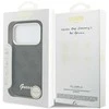 GUESS dėklas, skirtas IPHONE 17 Pro Max, suderinamas su MagSafe GUHMP17X5P4FWMSK (PU FW 4G Script) juodas
