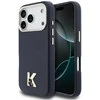 Dėklas Karl Lagerfeld case for IPHONE 17 Pro compatible with MagSafe KLHMP17L5PGFKHGB (PU FW W/ KHead Logo) mėlynas