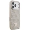 „Guess 4G Strap Triangle Logo MagSafe“ dėklas, skirtas iPhone 17 Pro - Rožinė