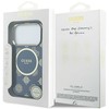 „Guess IML Peony Dot MagSafe“ dėklas, skirtas „iPhone 17 Pro“ – Mėlyna