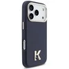 Dėklas Karl Lagerfeld case for IPHONE 17 Pro compatible with MagSafe KLHMP17L5PGFKHGB (PU FW W/ KHead Logo) mėlynas