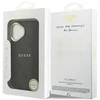 GUESS dėklas, skirtas IPHONE 17, suderinamas su MagSafe GUHMP17SPG4SEMCK (PU su 4G juostele), juodas