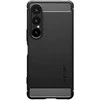 Dėklas telefonui juodas atsparus smūgiams Sony Xperia 1 VII Spigen