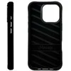 Dėklas telefonui juodas silikoninis su panda iPhone 16 Pro Nimmy