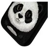 Dėklas telefonui juodas silikoninis su panda iPhone 16 Pro Nimmy