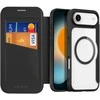Dėklas telefonui juodas su kortelių skyreliu ir MagSafe Skin X Pro iPhone 17