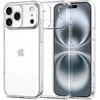 „Tech-Protect FlexAir“ dėklas, skirtas „iPhone 17 Pro“ – skaidrus